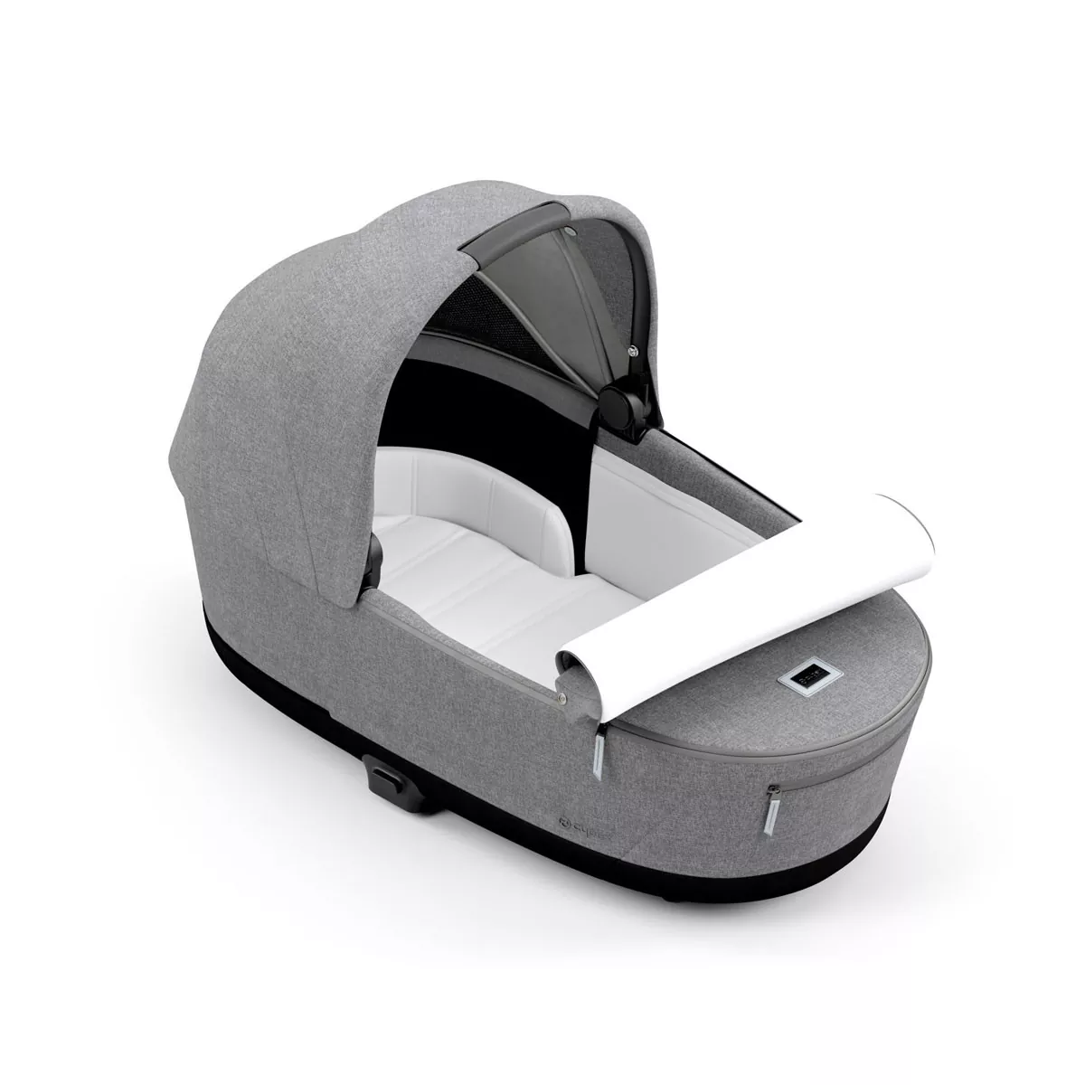 Premium Baby Company - Cochecito de bebé Cybex Priam MANHATTAN GREY con  Butquita Cybex Aton M Soho grey con base isofix